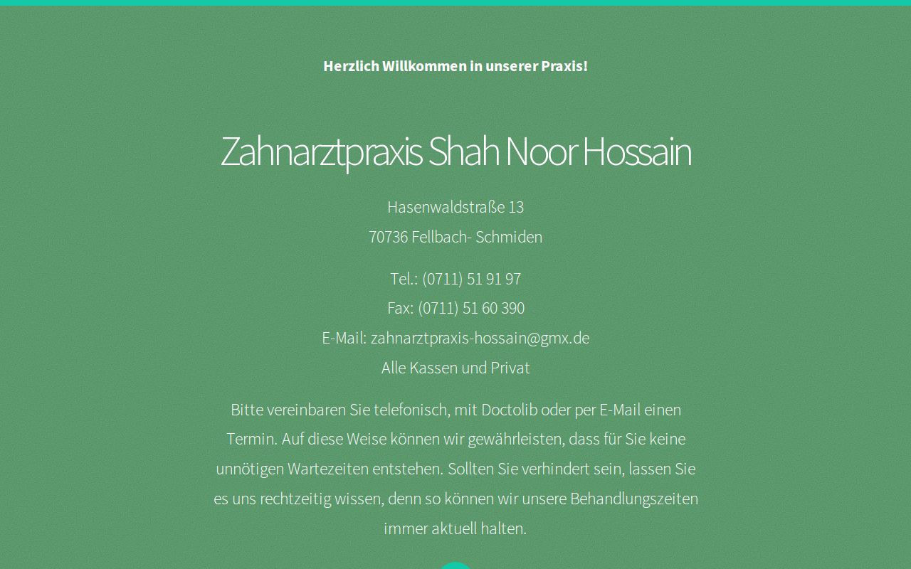 Zahnarztpraxis Shah Noor Hossain